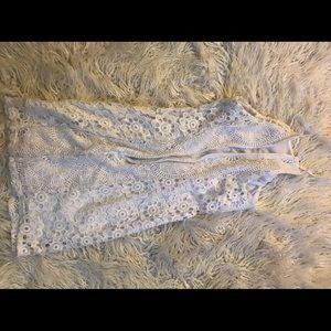 Francesca’s white dress